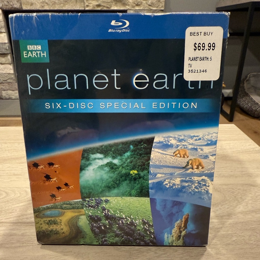 BBC Earth Planet Earth 6 Disc Special Edition Blu Ray